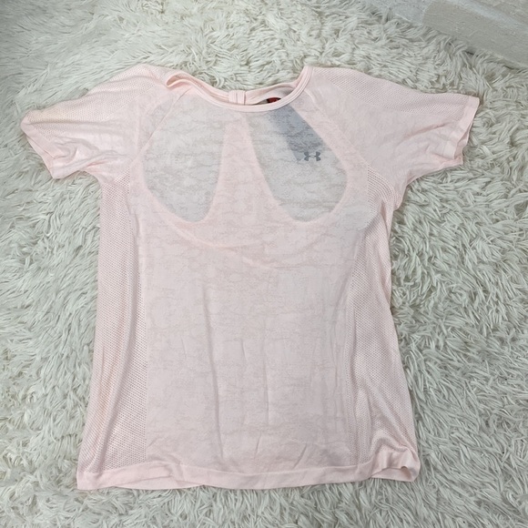 NWT Under Armour Threadborn Open Back Tee - Picture 6 of 6